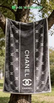 Chanel Throw Blankets